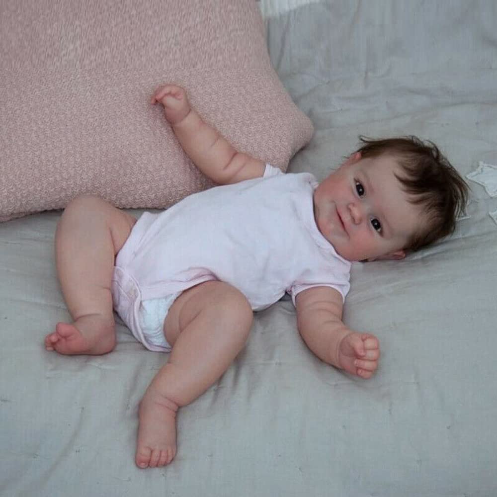 Foto 3 pulgar | Muñeca Reborn Meeler Realista Para Niña Recién Nacida De 50 Cm Con Acceso - Venta Internacional.