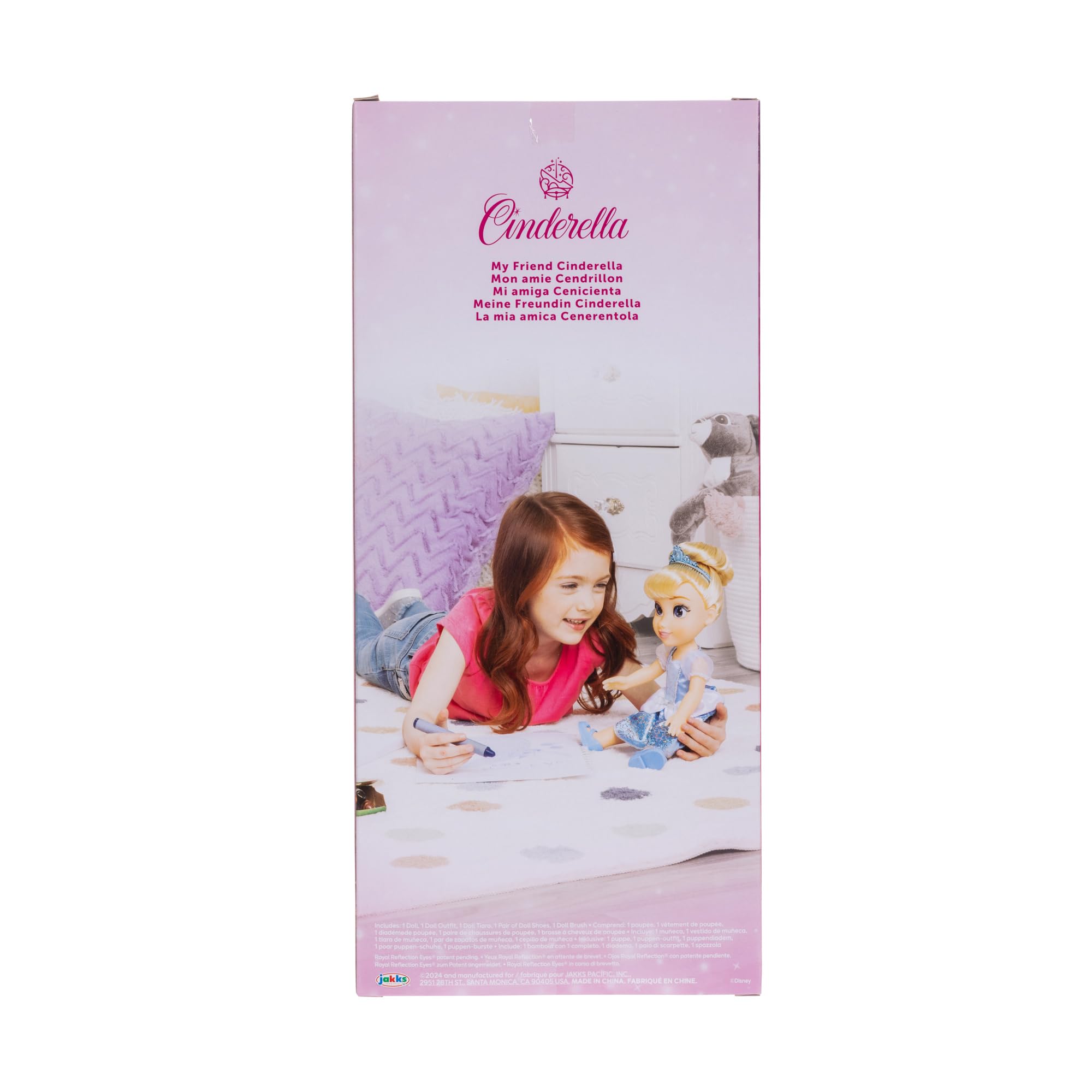 Foto 4 | Muñeca Disney Princess My Friend Cenicienta De 35 Cm Con Disfraz - Venta Internacional.