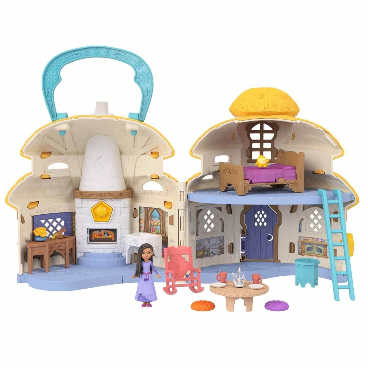 Foto 4 pulgar | Playset Mattel Disney Wish Micro Doll & Doll House Asha - Venta Internacional.