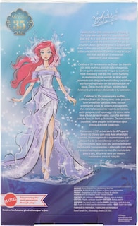Foto 7 | Muñeca Mattel Disney Coleccionista Ariel La Sirenita 35th - Venta Internacional.