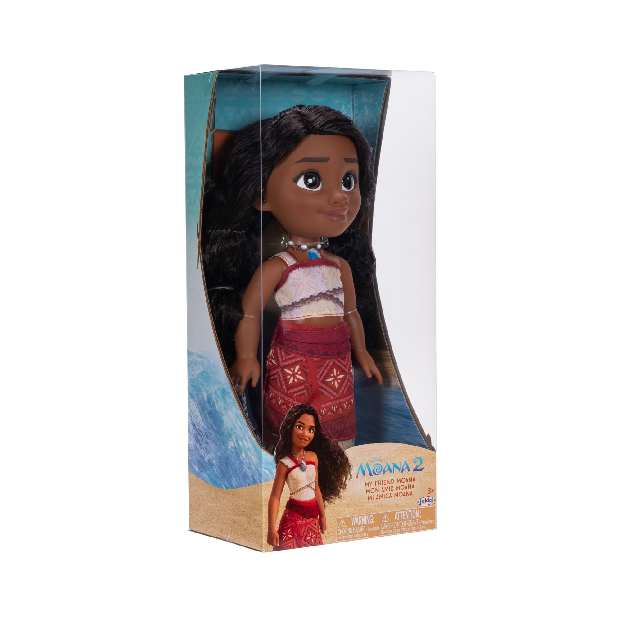 Foto 5 pulgar | Muñeca Disney Moana 2 My Friend Moana De 35 Cm Con Atuendo Y Tobillera - Venta Internacional.