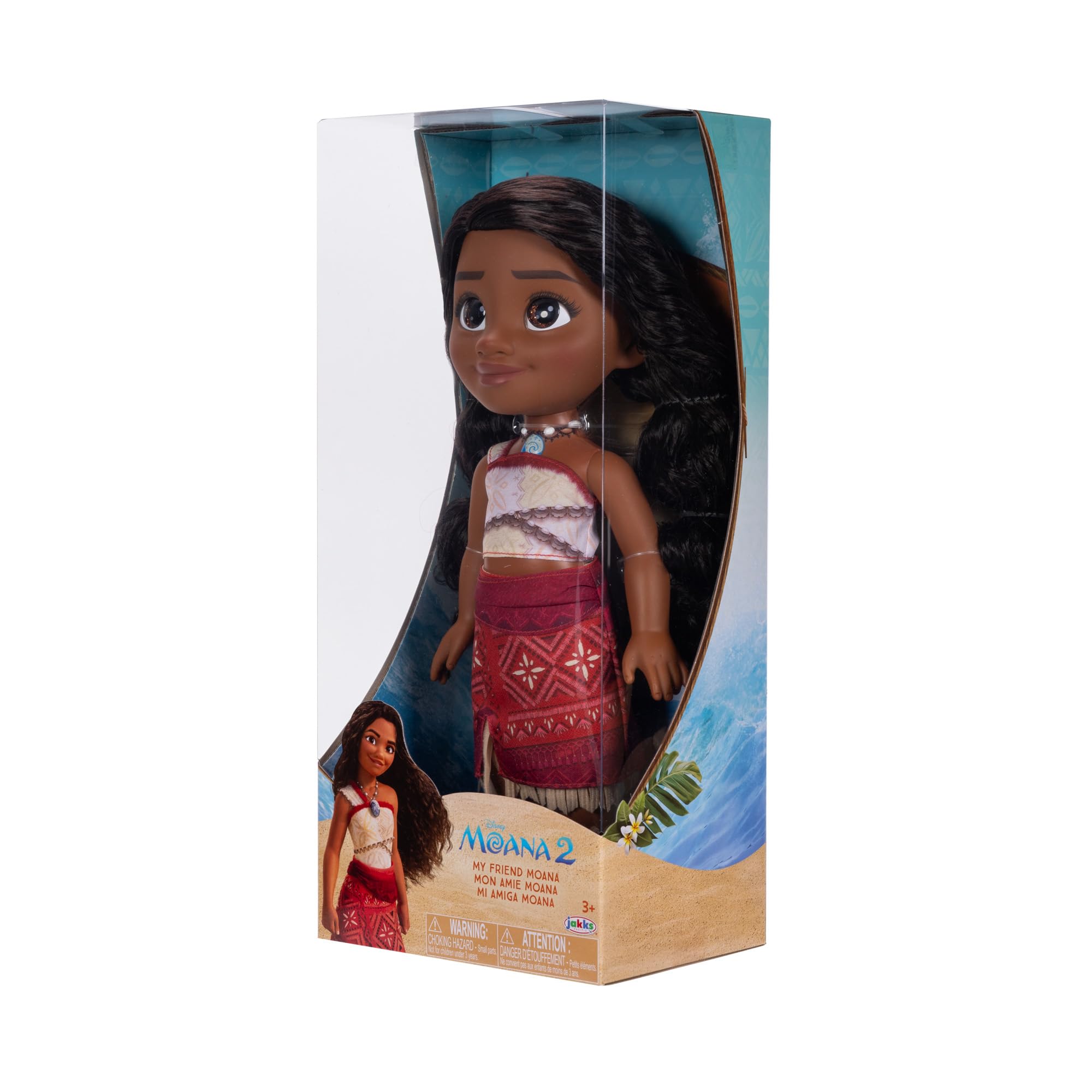 Foto 6 pulgar | Muñeca Disney Moana 2 My Friend Moana De 35 Cm Con Atuendo Y Tobillera - Venta Internacional.
