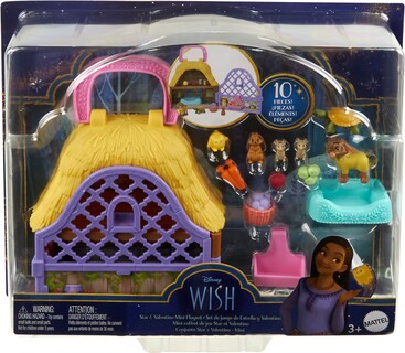 Foto 6 | Microfigura Y Casa De Muñecas Playset Mattel Disney Wish - Venta Internacional.