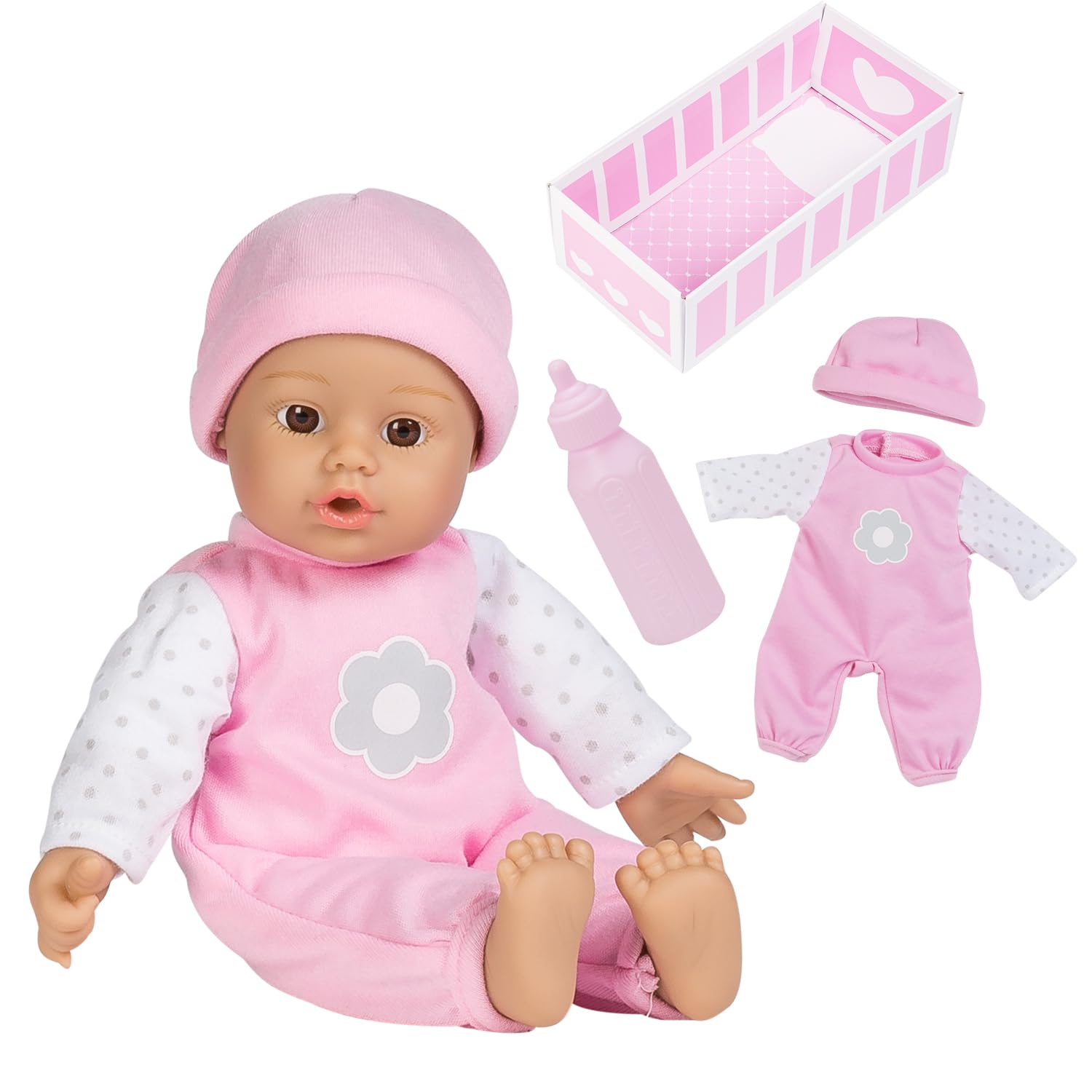 Muñeca Adora Sweet Babies Collection Baby Blossom De 11 Pulgadas - Venta Internacional.