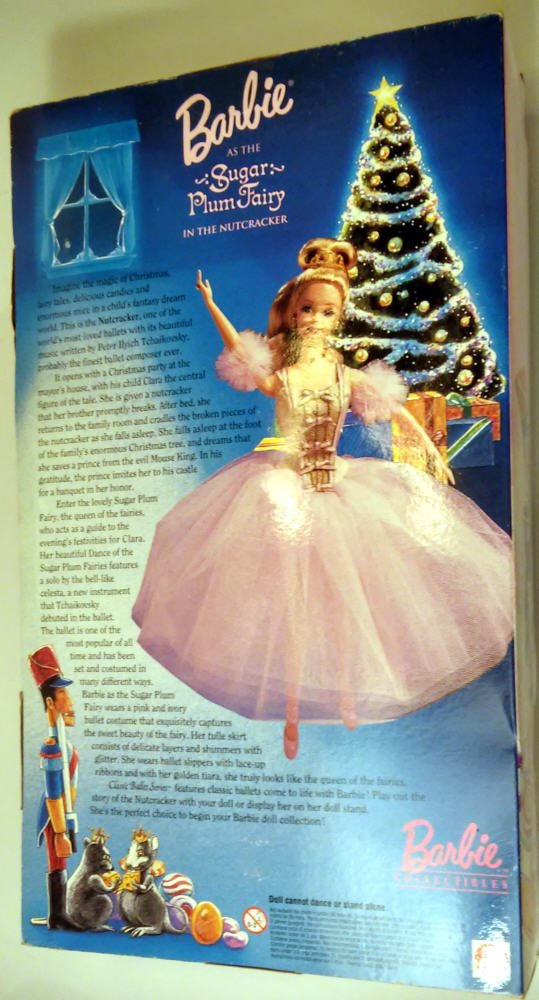 Foto 3 pulgar | Muñeca Mattel Barbie Sugar Plum Fairy 1996 Edición Coleccionista - Venta Internacional.