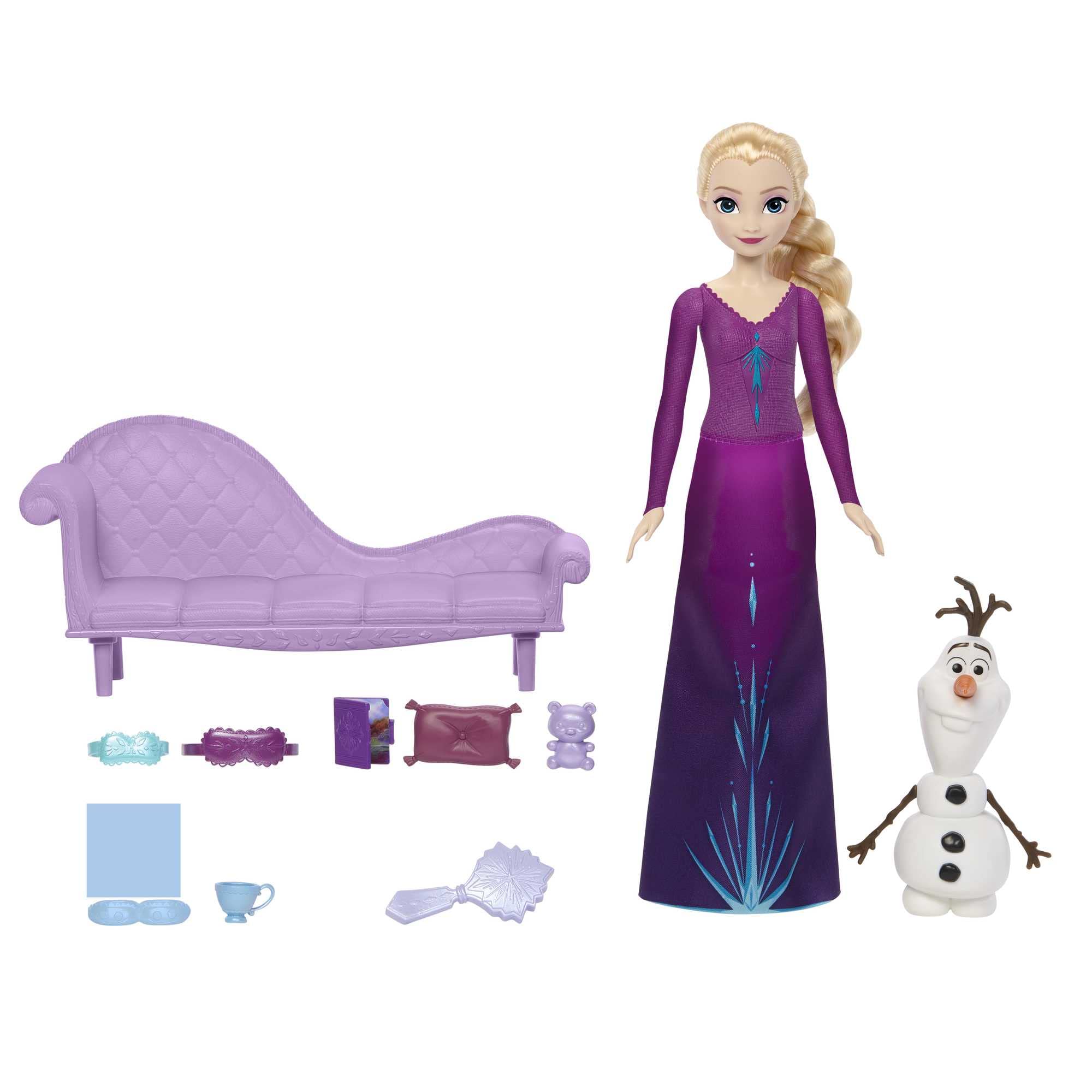 Foto 2 pulgar | Set De Cama Mattel Disney Frozen Snow Dreams Elsa Olaf, 8 Unidades - Venta Internacional.