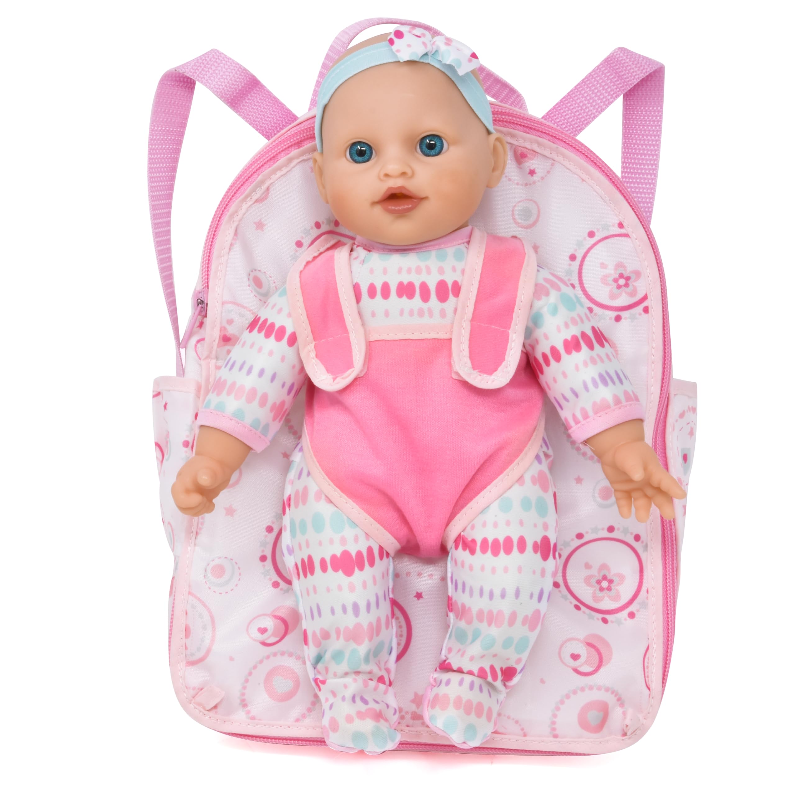 Foto 3 pulgar | Set De Regalo Baby Doll Soft Body Con Ropa Y Mochila De 30 Cm - Venta Internacional.