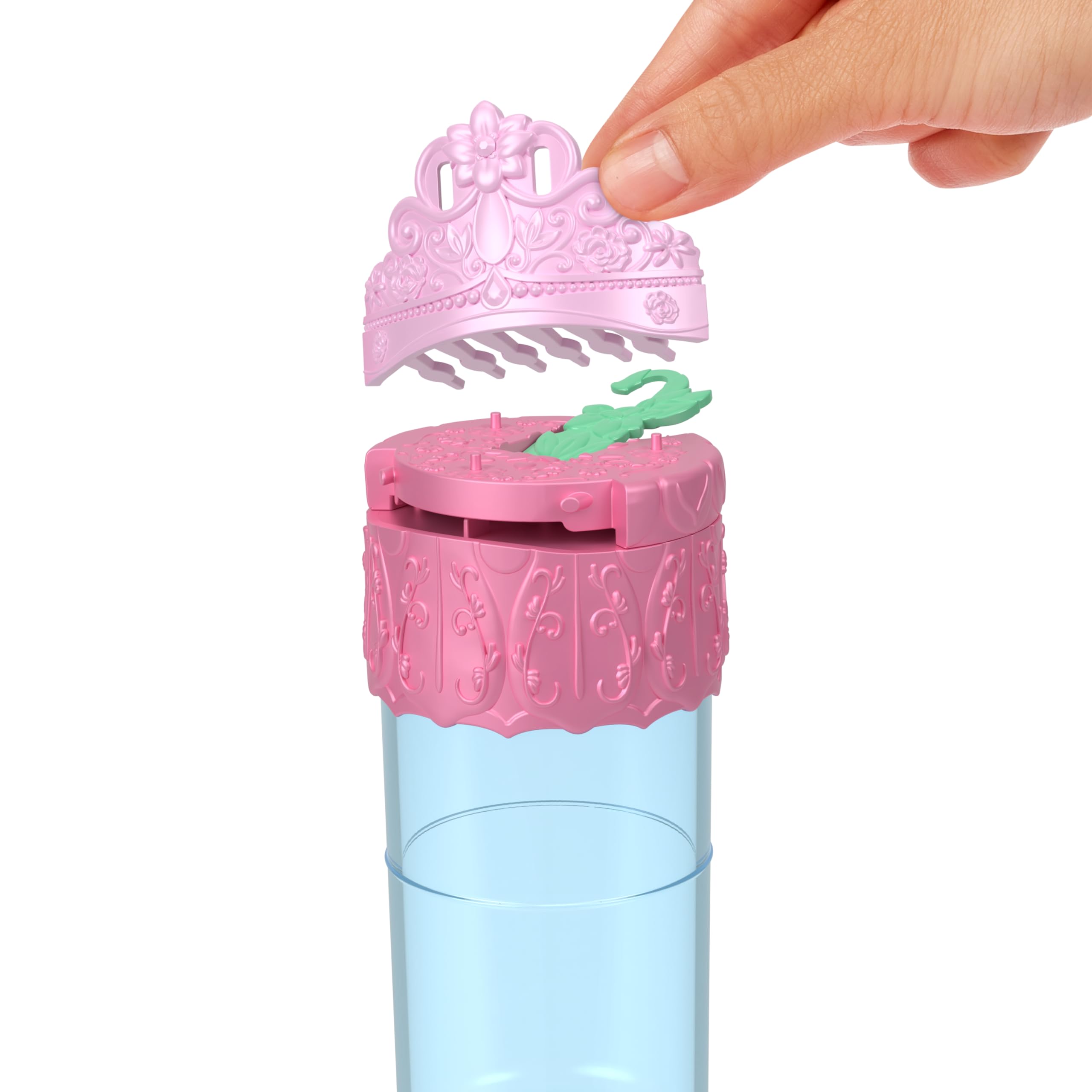 Foto 3 | Muñeca Pequeña Color Reveal Mattel Disney Princess Con 6 Sorpresas - Venta Internacional.