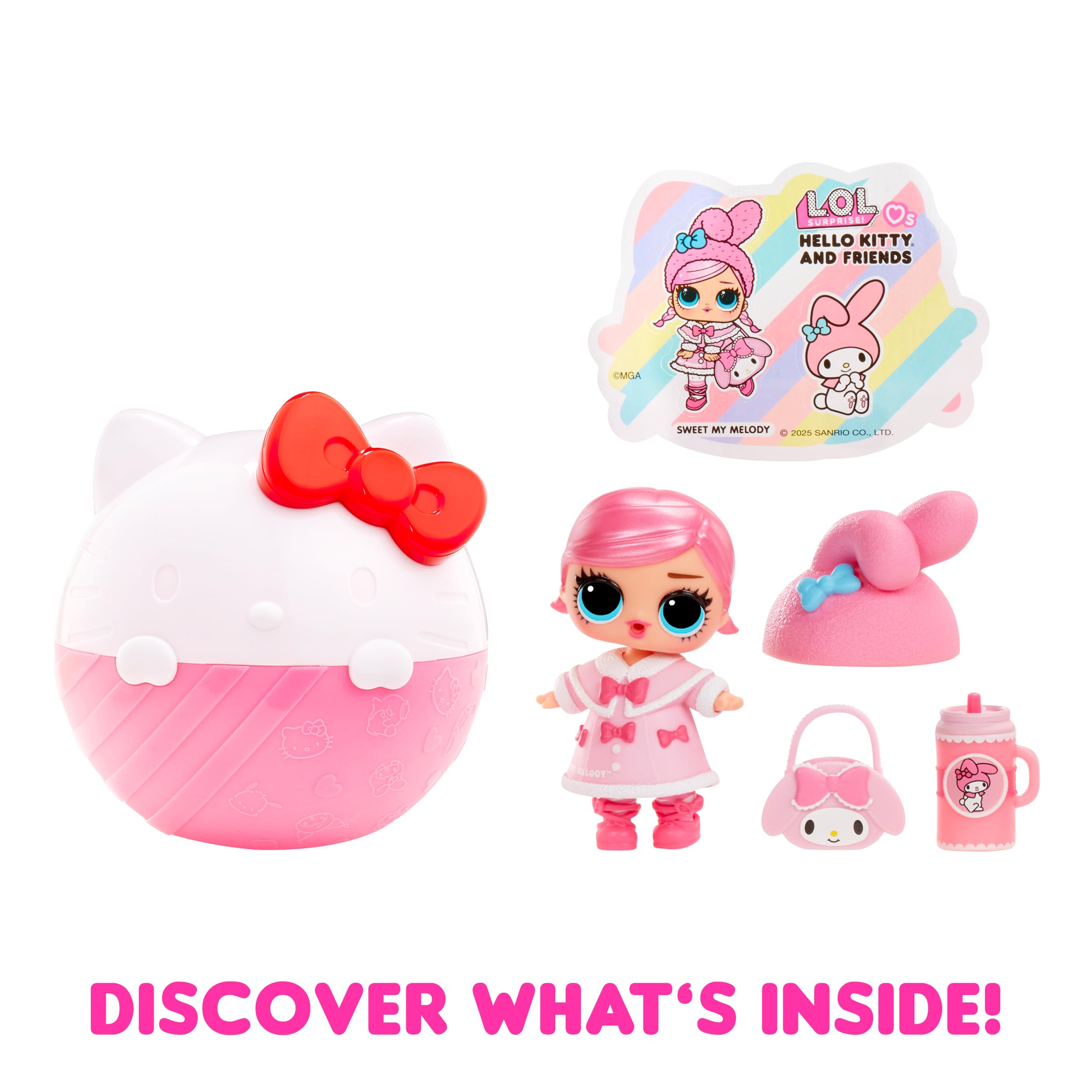Foto 3 pulgar | ¡sorpresa De Toy L.o.l.! Le Encanta Hello Kitty Y Sus Amigos Con 8 Muñecas - Venta Internacional.