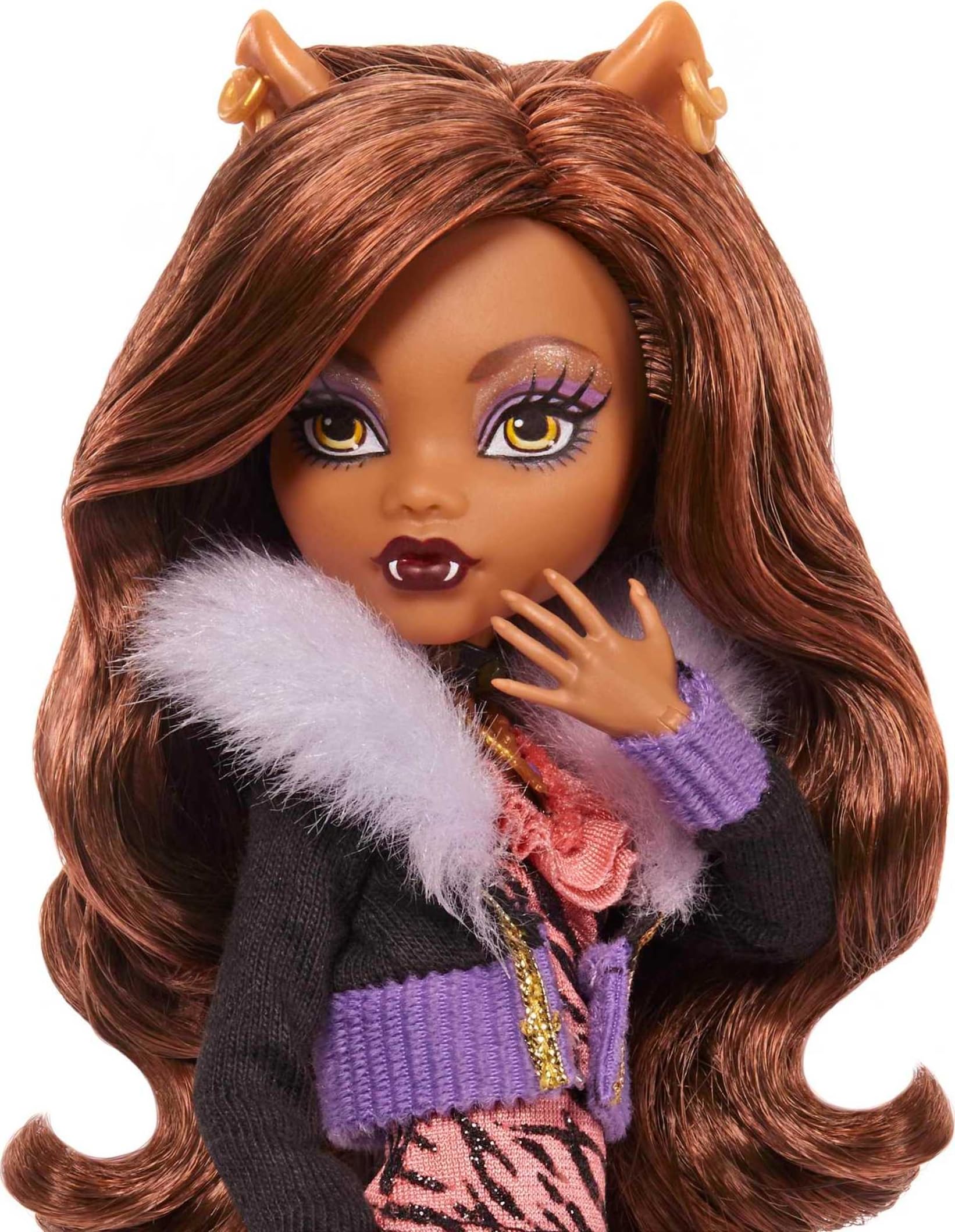 Foto 3 | Muñeca De Reproducción Monster High Clawdeen Wolf Con Moda Y Accesorios - Venta Internacional.