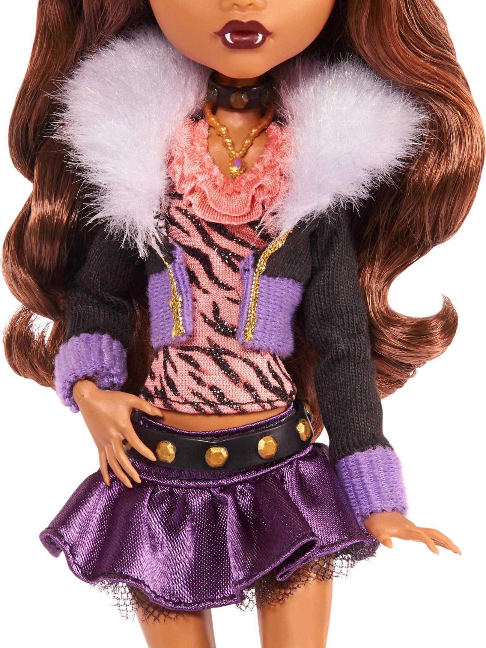 Foto 5 pulgar | Muñeca De Reproducción Monster High Clawdeen Wolf Con Moda Y Accesorios - Venta Internacional.