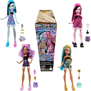Foto 1 | Muñecas Y Accesorios Monster High Buried Secrets Cozy Creepover - Venta Internacional.
