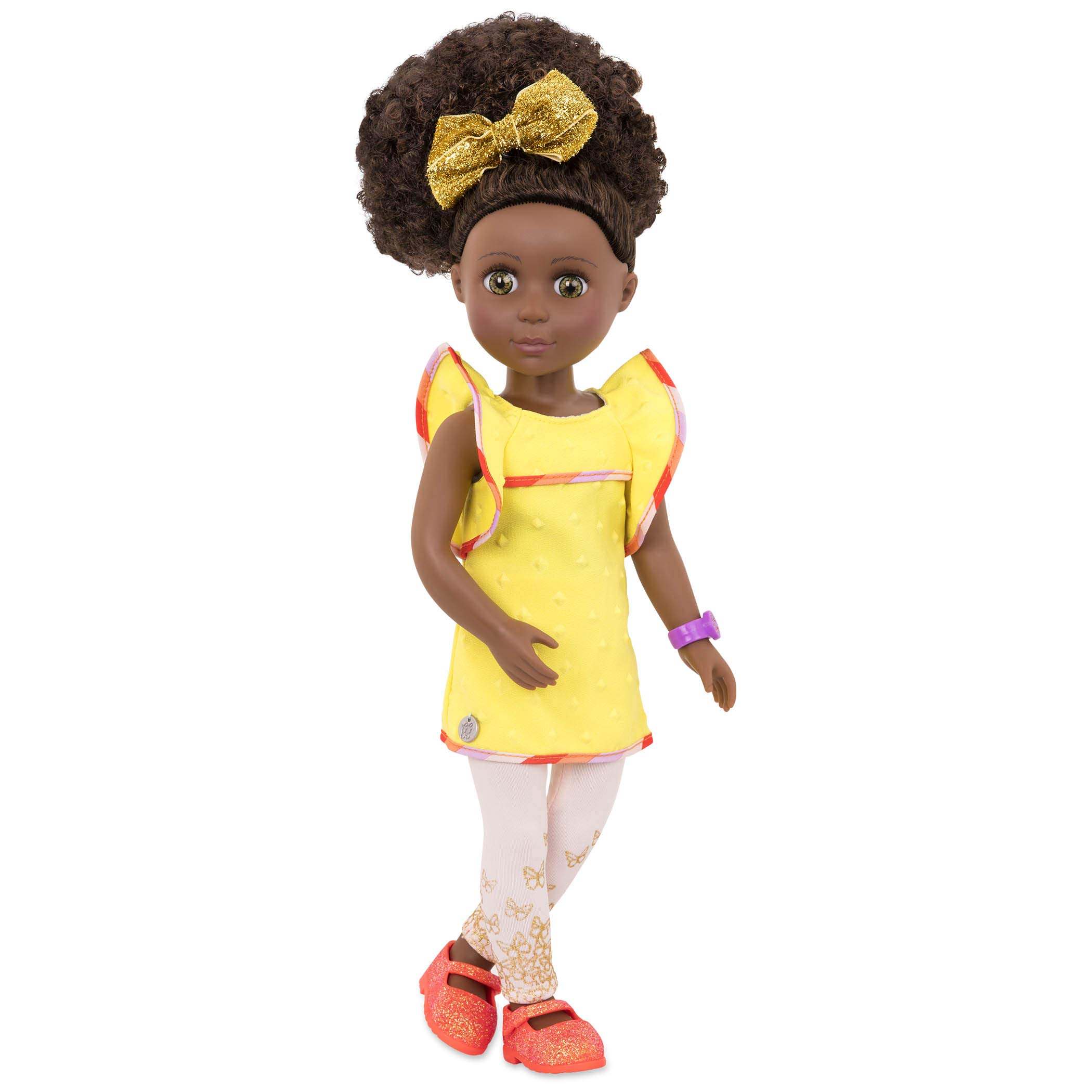 Foto 1 | Muñeca Moderna Con Purpurina Para Niñas Nelly, 35 Cm, Con Ropa Y Accesorios - Venta Internacional.