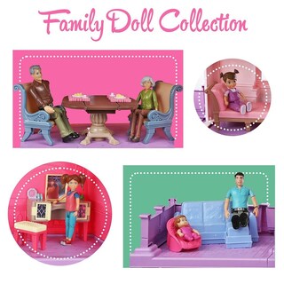 Foto 6 | Set De Figuras De Acción Sweet Li'l Family Dollhouse People X9 - Venta Internacional.