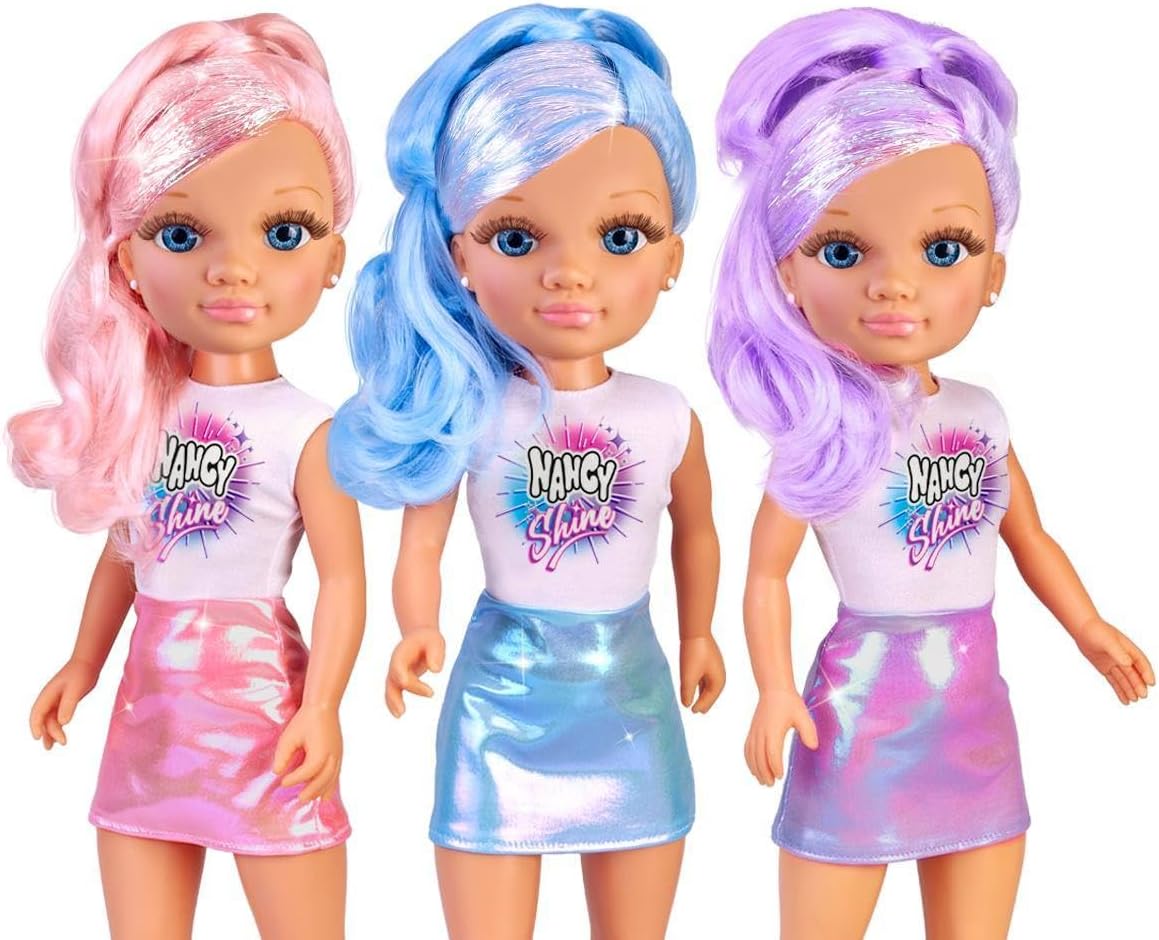 Foto 1 | Muñeca Nancy Shine, Una Pieza Surtida, Colores Diferentes