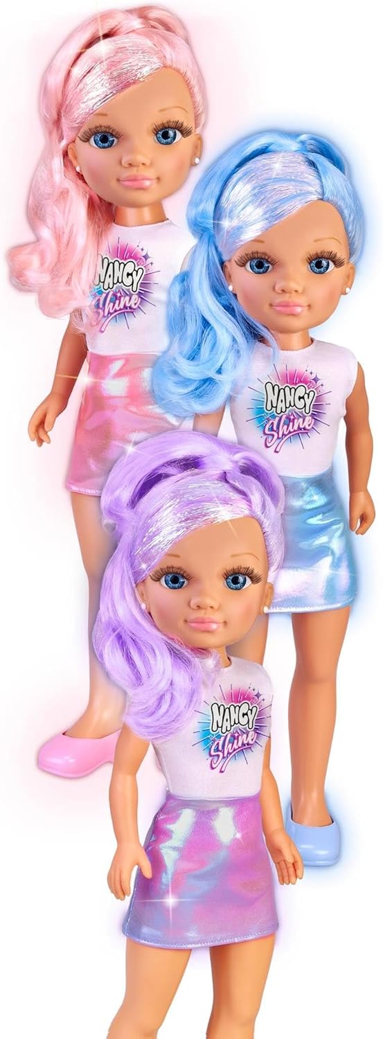 Foto 3 | Muñeca Nancy Shine, Una Pieza Surtida, Colores Diferentes