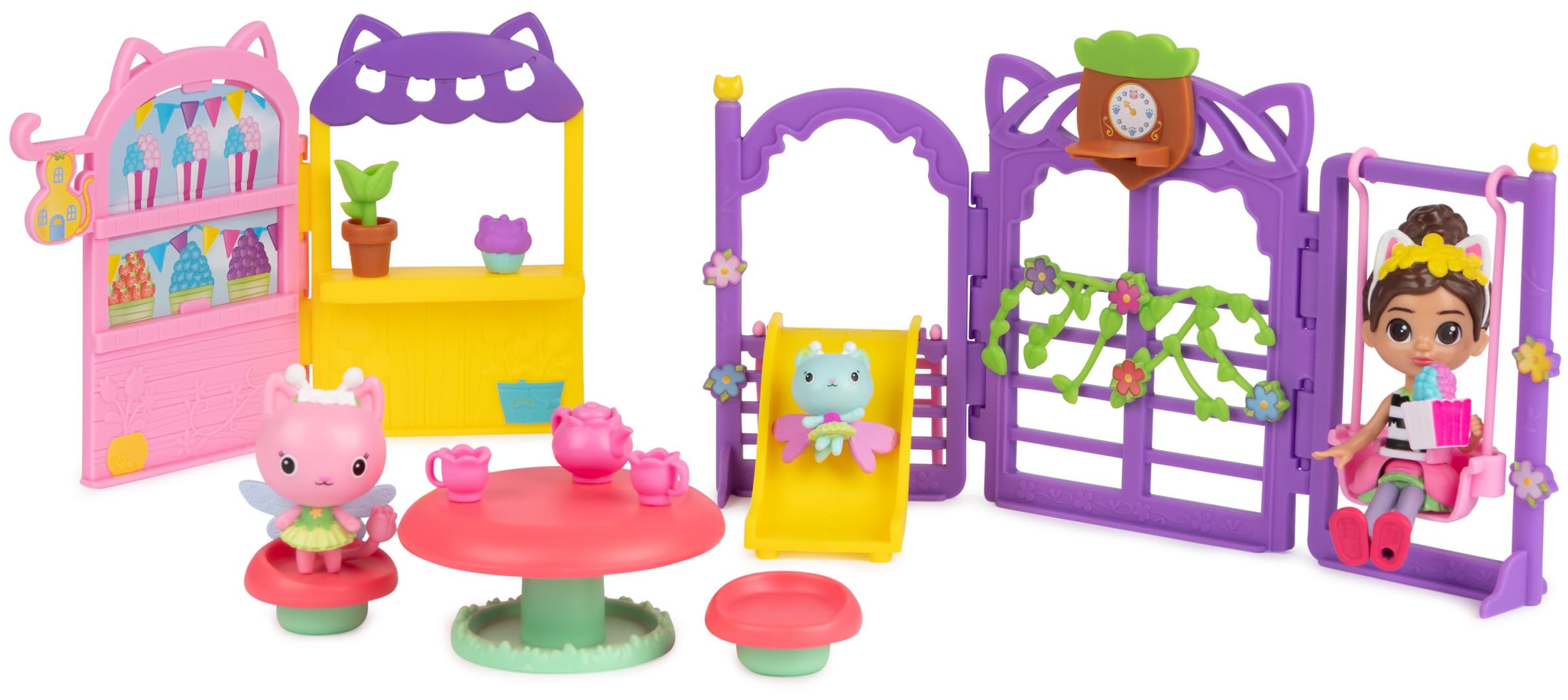 Foto 2 pulgar | Playset Gabby's Dollhouse Kitty Fairy Garden Party 3 Años O Más - Venta Internacional.