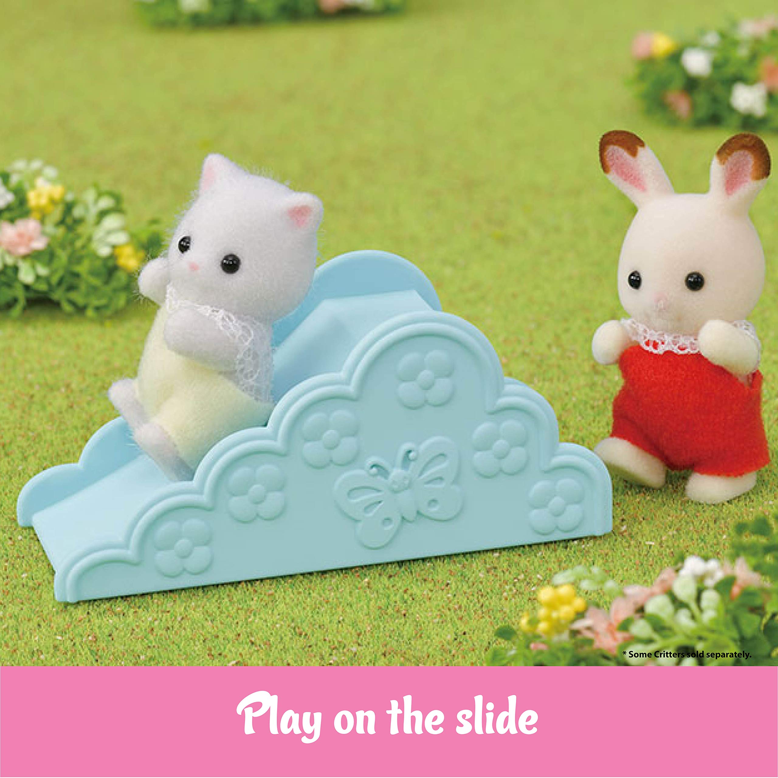 Foto 5 pulgar | Dollhouse Playset Calico Critters Baby Windmill Park Con Gato Persa - Venta Internacional.