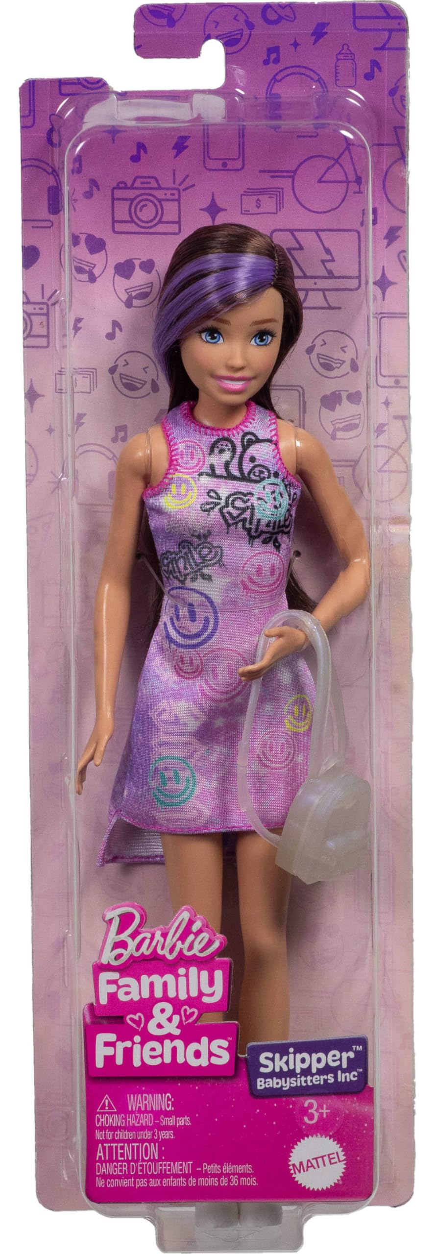 Foto 7 pulgar | Muñeca Barbie Family & Friends Skipper Con Vestido Extraíble - Venta Internacional.