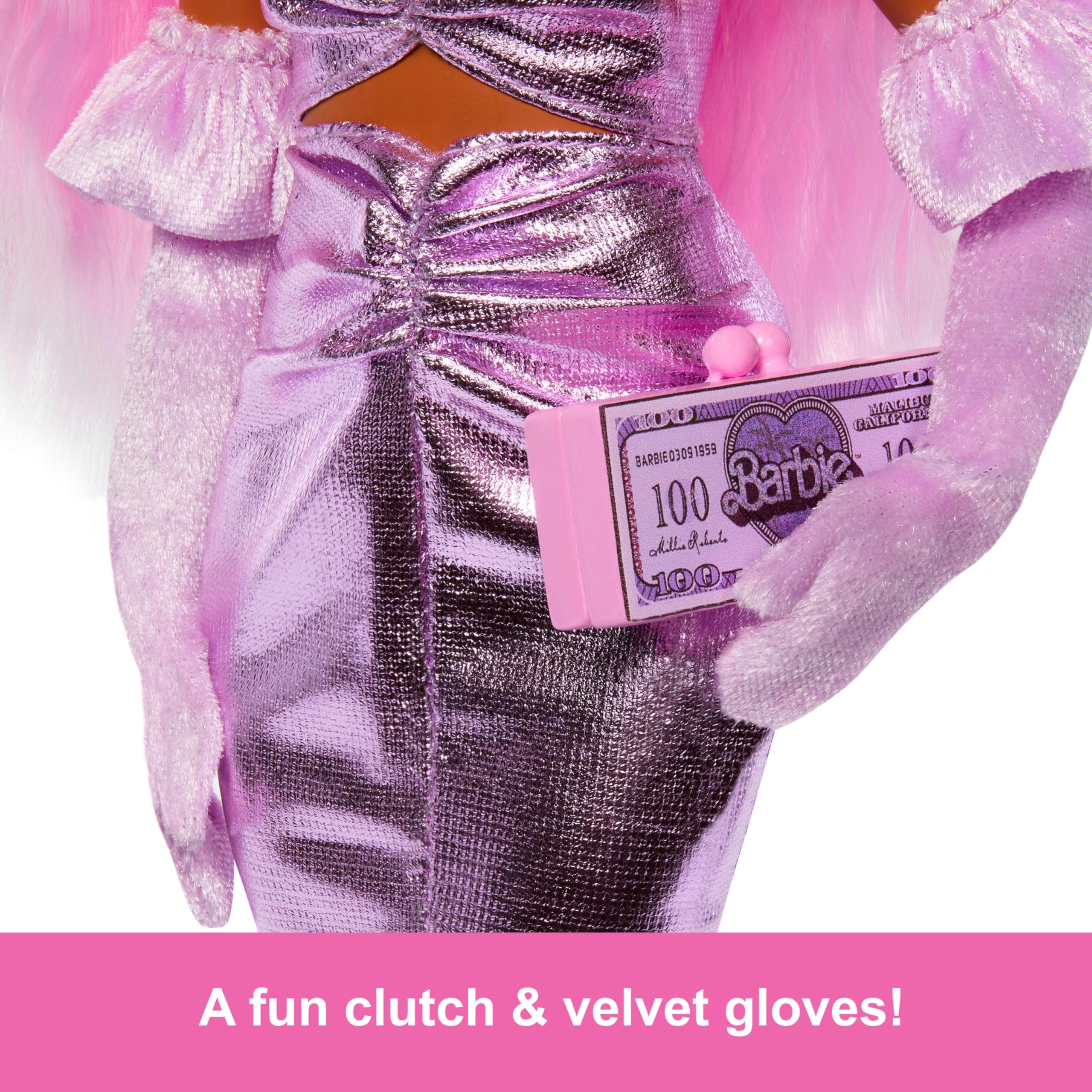 Foto 4 pulgar | Muñeca De Moda Barbie Deluxe Style #1 Barbiecore Outfit - Venta Internacional.