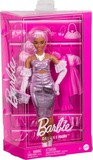 Foto 6 | Muñeca De Moda Barbie Deluxe Style #1 Barbiecore Outfit - Venta Internacional.