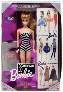 Foto 1 | Reproducción De 1959 De La Edición Especial Del 35 Aniversario De La Muñeca Barbie - Venta Internacional.