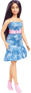 Foto 1 | Muñeca De Moda Barbie Fashionistas #231 Con Pelo Morado - Venta Internacional.