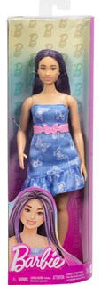 Foto 6 | Muñeca De Moda Barbie Fashionistas #231 Con Pelo Morado - Venta Internacional.
