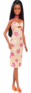 Foto 1 | Muñeca De Moda Barbie Fashionistas #233 Con Pelo Y Vestido Negros - Venta Internacional.