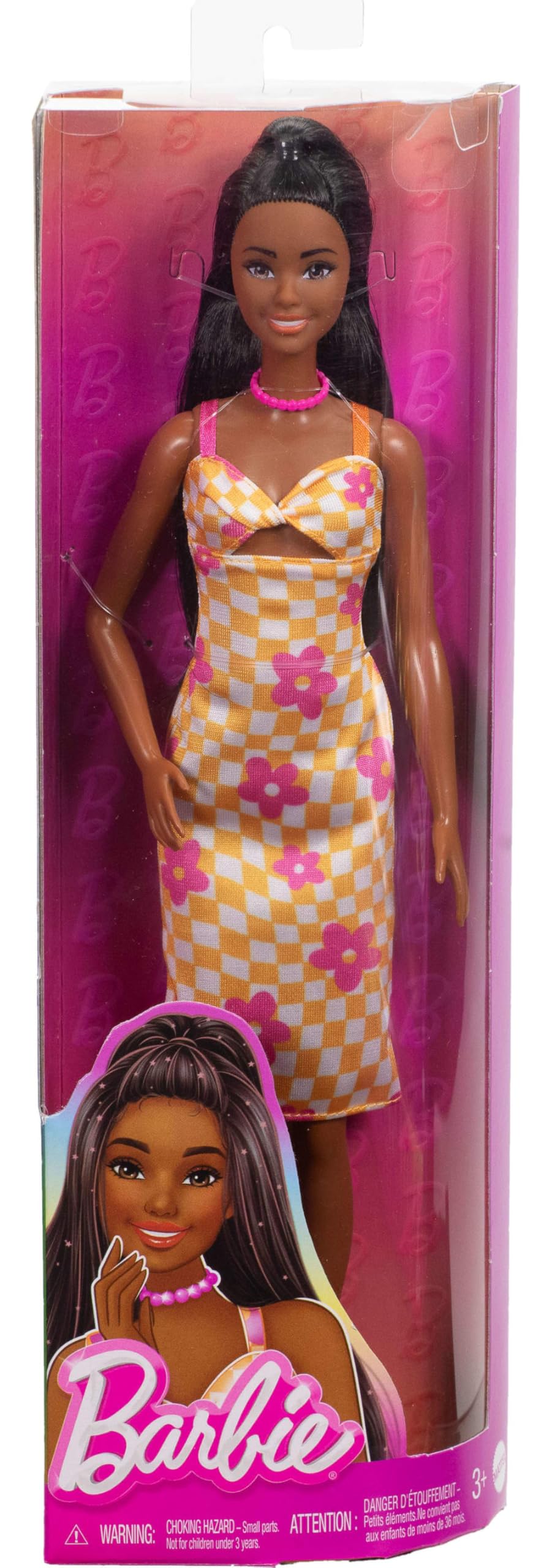 Foto 7 pulgar | Muñeca De Moda Barbie Fashionistas #233 Con Pelo Y Vestido Negros - Venta Internacional.