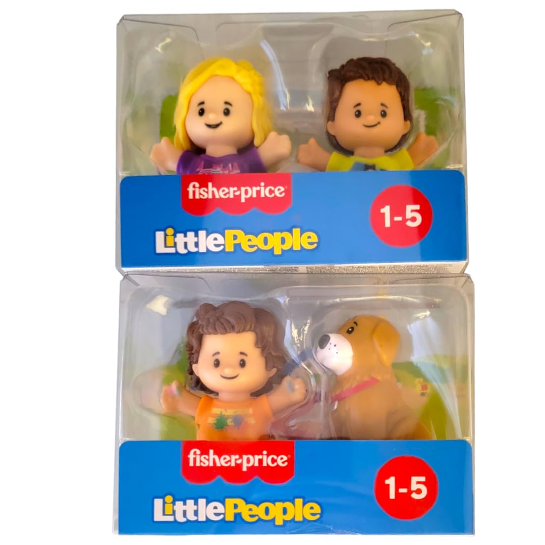 Paquetes De Figuras Fisher-price Little People Con 4 Figuras - Venta Internacional.