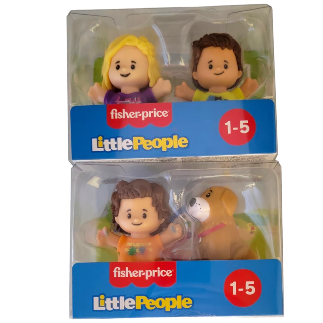 Foto 5 pulgar | Paquetes De Figuras Fisher-price Little People Con 4 Figuras - Venta Internacional.