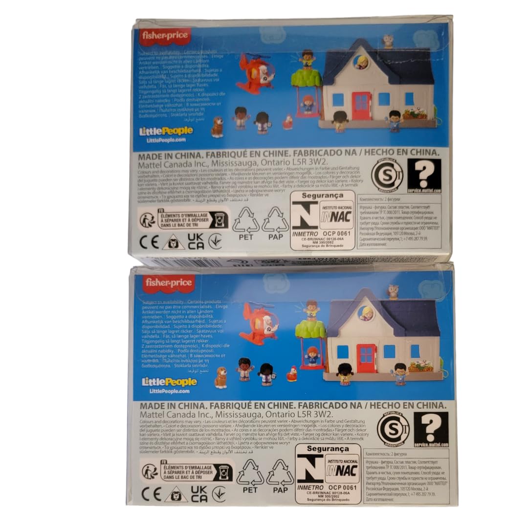 Foto 7 pulgar | Paquetes De Figuras Fisher-price Little People Con 4 Figuras - Venta Internacional.
