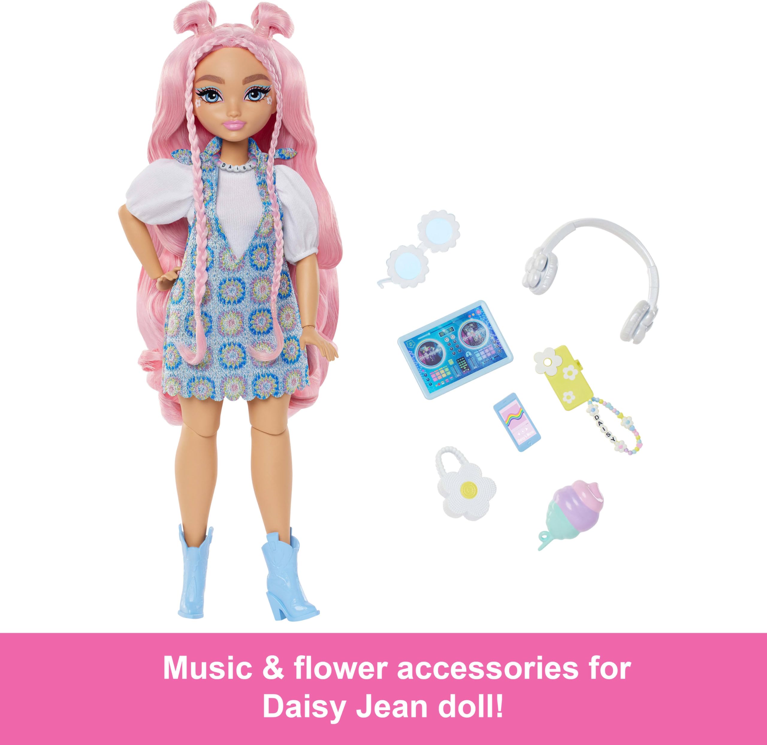 Foto 4 pulgar | Muñeca Moderna Barbie Dream Besties Daisy Jean Con Acceso. - Venta Internacional.