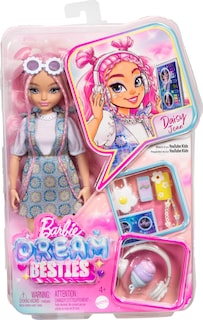 Foto 6 | Muñeca Moderna Barbie Dream Besties Daisy Jean Con Acceso. - Venta Internacional.