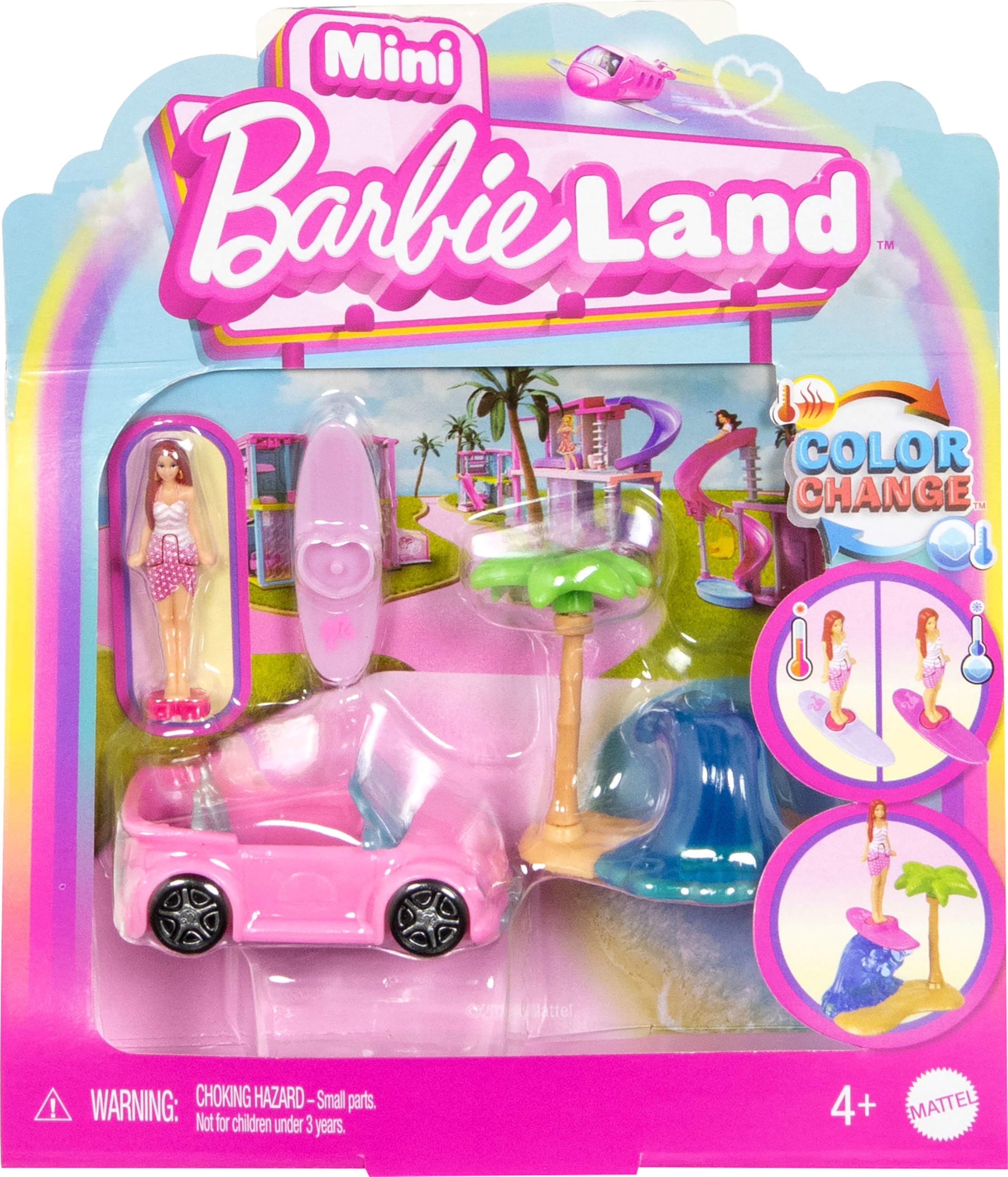 Foto 2 pulgar | Set De Juguetes Barbie Mini Barbieland Para Muñeca Y Vehículo De Juguete Con Accesorios - Venta Internacional.