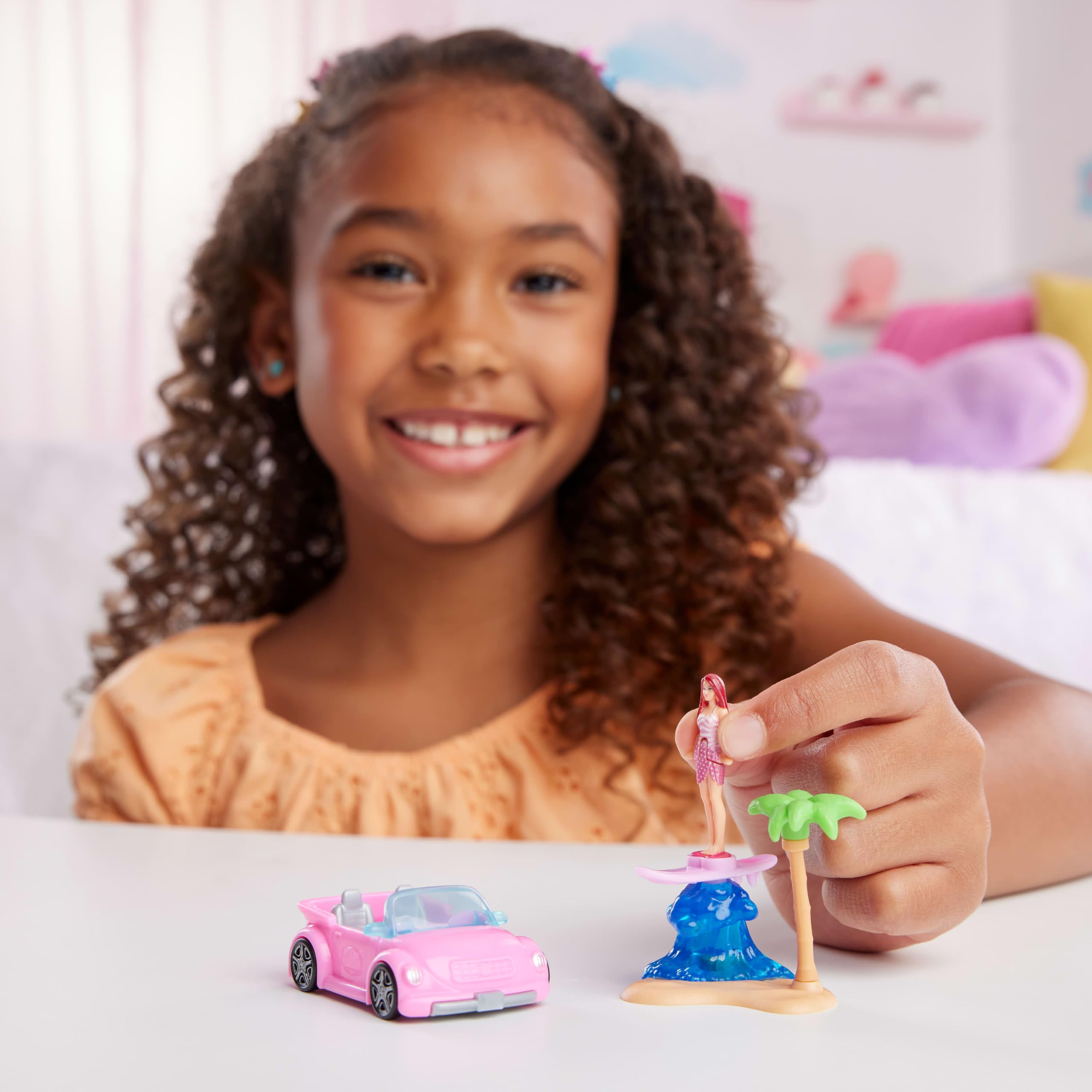 Foto 3 pulgar | Set De Juguetes Barbie Mini Barbieland Para Muñeca Y Vehículo De Juguete Con Accesorios - Venta Internacional.