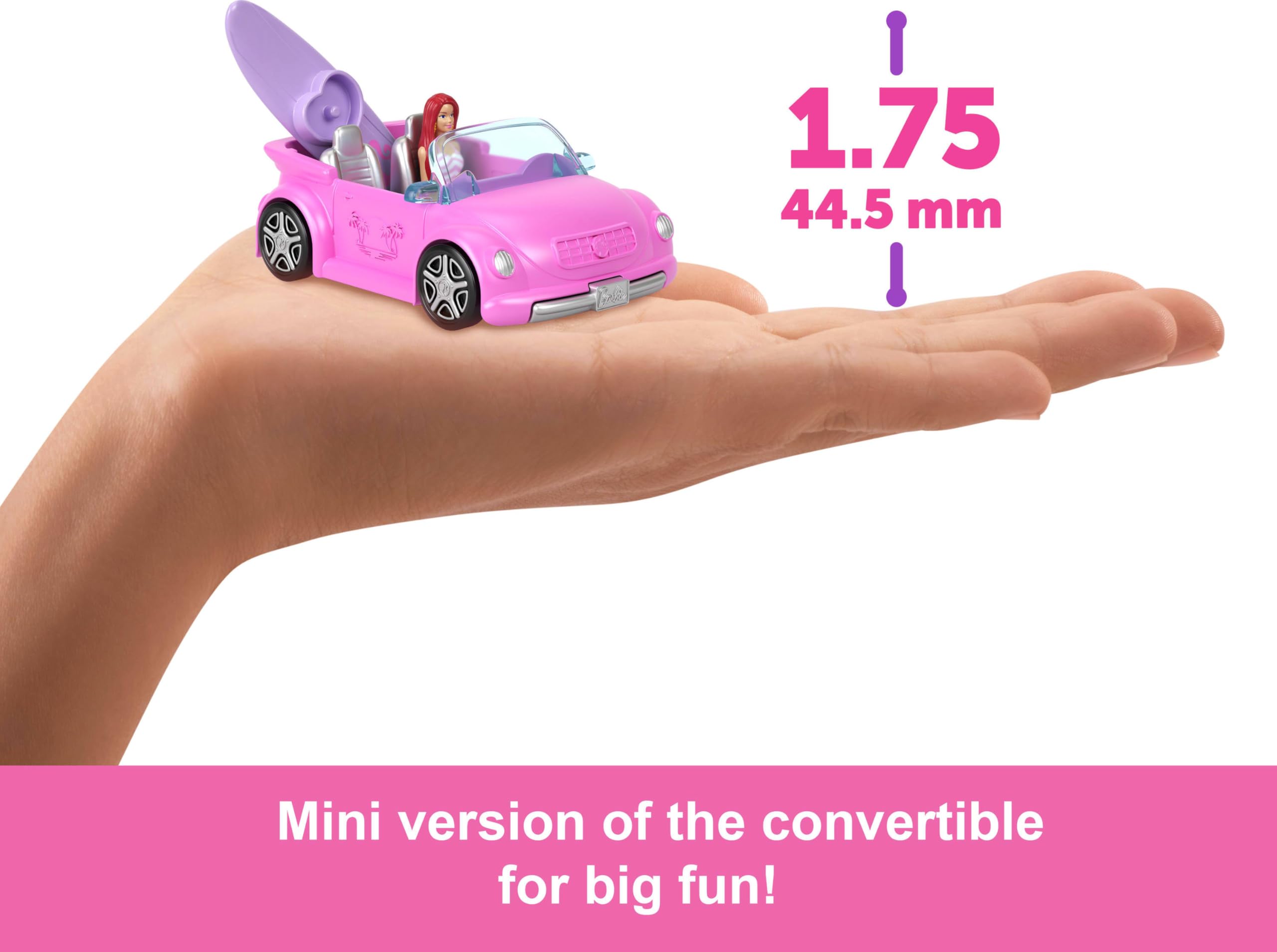 Foto 5 pulgar | Set De Juguetes Barbie Mini Barbieland Para Muñeca Y Vehículo De Juguete Con Accesorios - Venta Internacional.