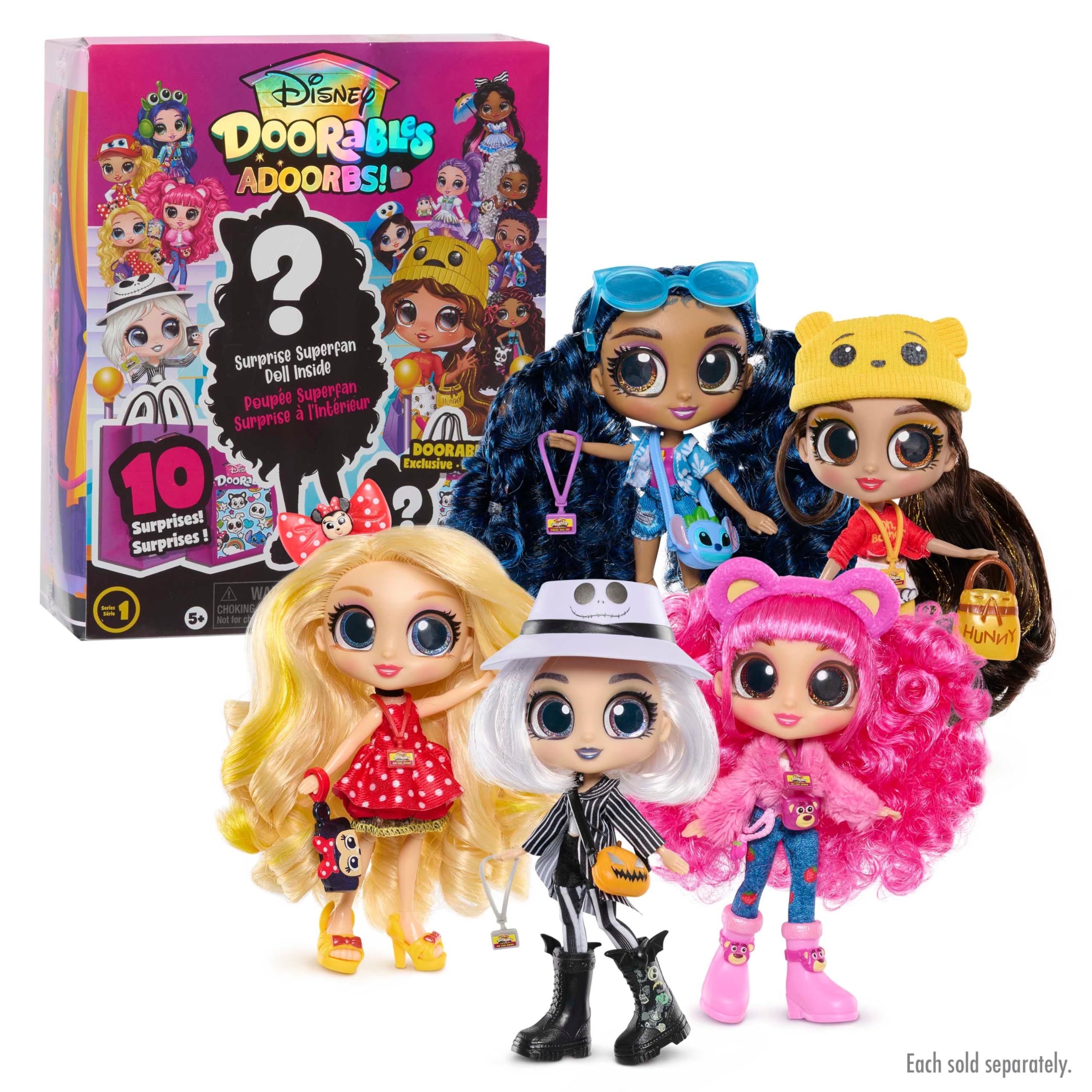 Foto 2 pulgar | Muñecos Coleccionables De Disney Doorbs Con Accesorios - Venta Internacional.