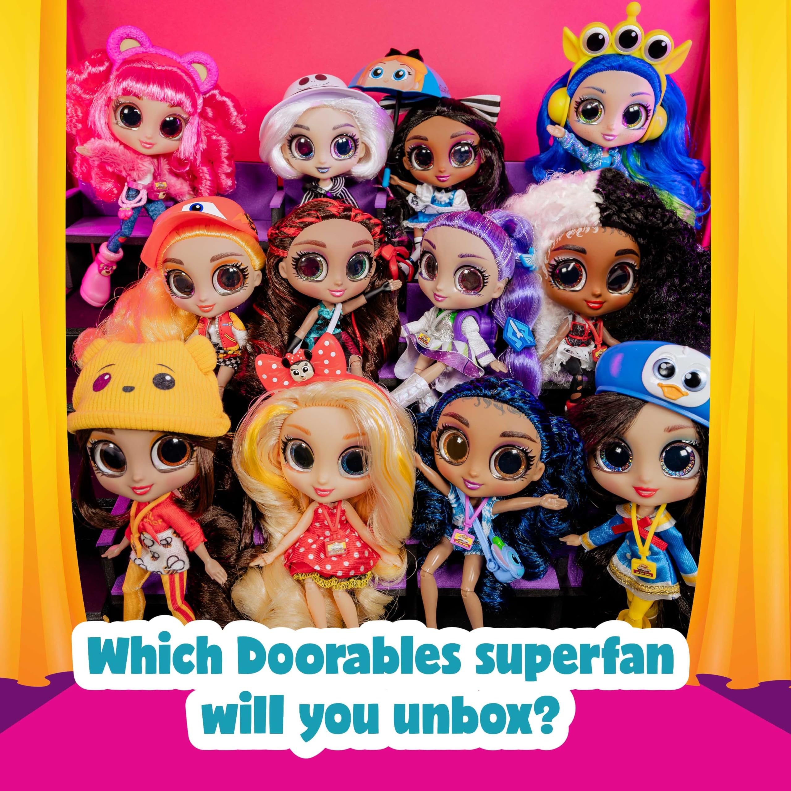 Foto 8 pulgar | Muñecos Coleccionables De Disney Doorbs Con Accesorios - Venta Internacional.