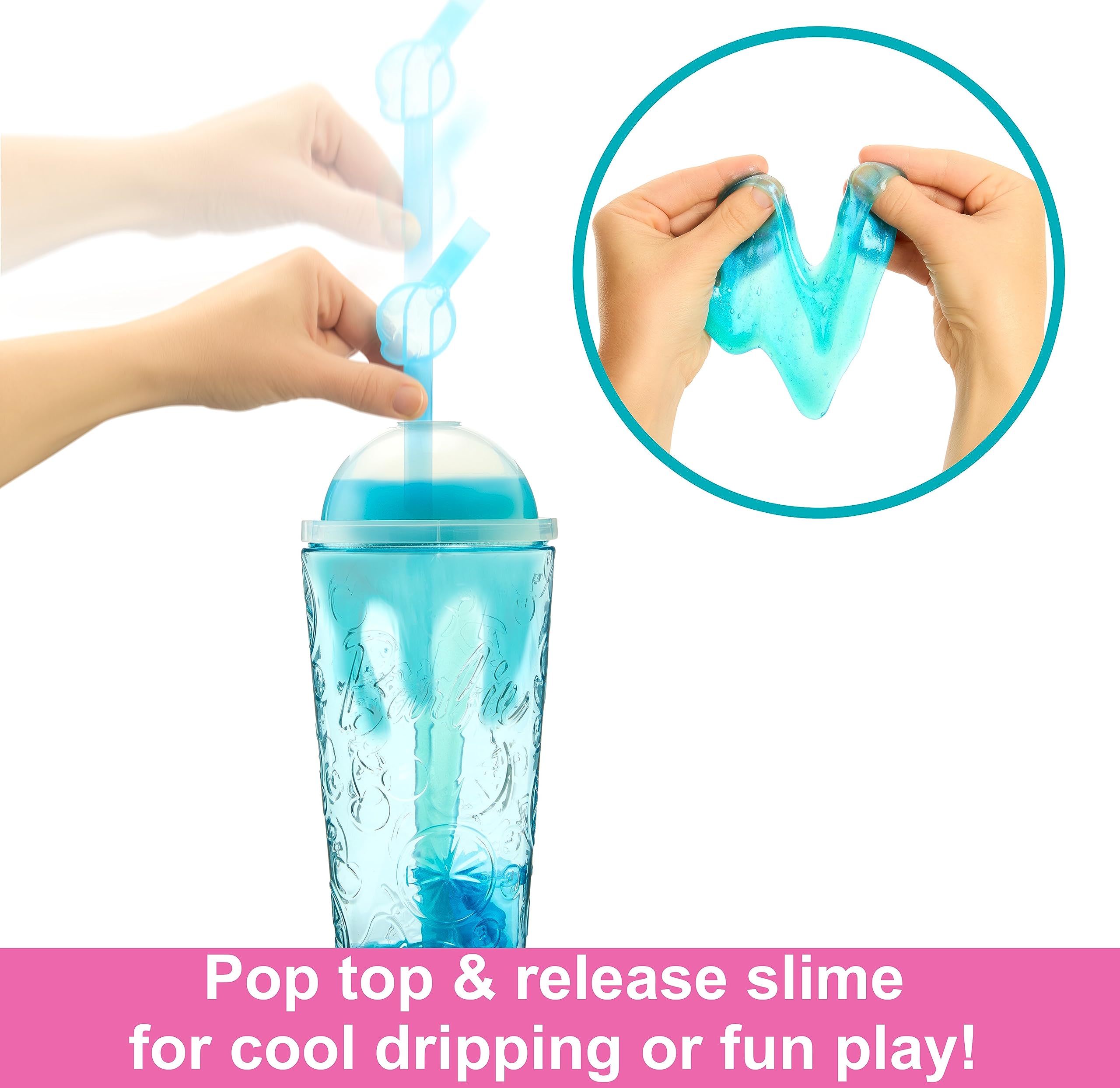 Foto 8 pulgar | Muñeca Barbie Pop Reveal Con Aroma A Ponche De Frutas Con Pelo Azul, 8 Sorpresas - Venta Internacional.