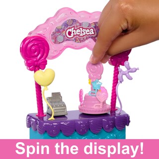 Foto 3 | Set De Juguetes Barbie Chelsea Doll & Lollipop Stand Con 10 Entradas. - Venta Internacional.