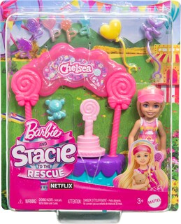 Foto 6 | Set De Juguetes Barbie Chelsea Doll & Lollipop Stand Con 10 Entradas. - Venta Internacional.