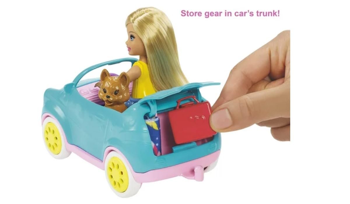 Foto 4 | Playset Barbie Chelsea Doll Camper Con Armario Y 15 Accesorios - Venta Internacional.