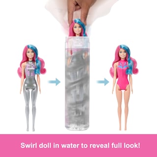 Foto 4 | Muñeca Moderna Barbie Con 6 Sorpresas Disco Star - Venta Internacional.