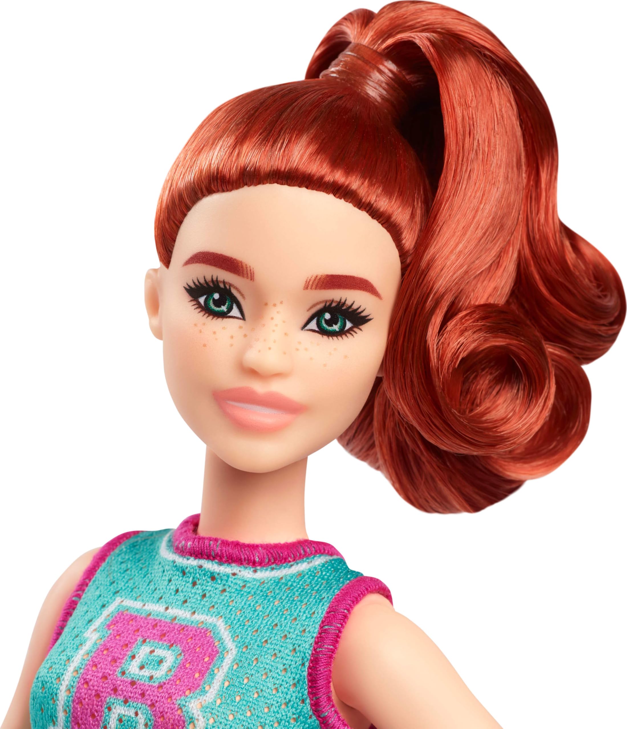Foto 4 pulgar | Muñeca De Moda Barbie Fashionistas #232 Con Pelo Rojo Y Atuendo - Venta Internacional.
