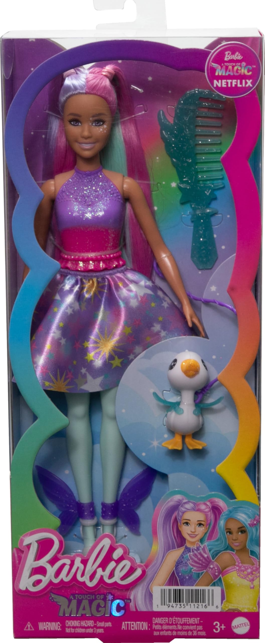 Foto 7 pulgar | Muñeca De Moda Barbie Un Toque De Magia Con Conjunto De Accesorios - Venta Internacional.