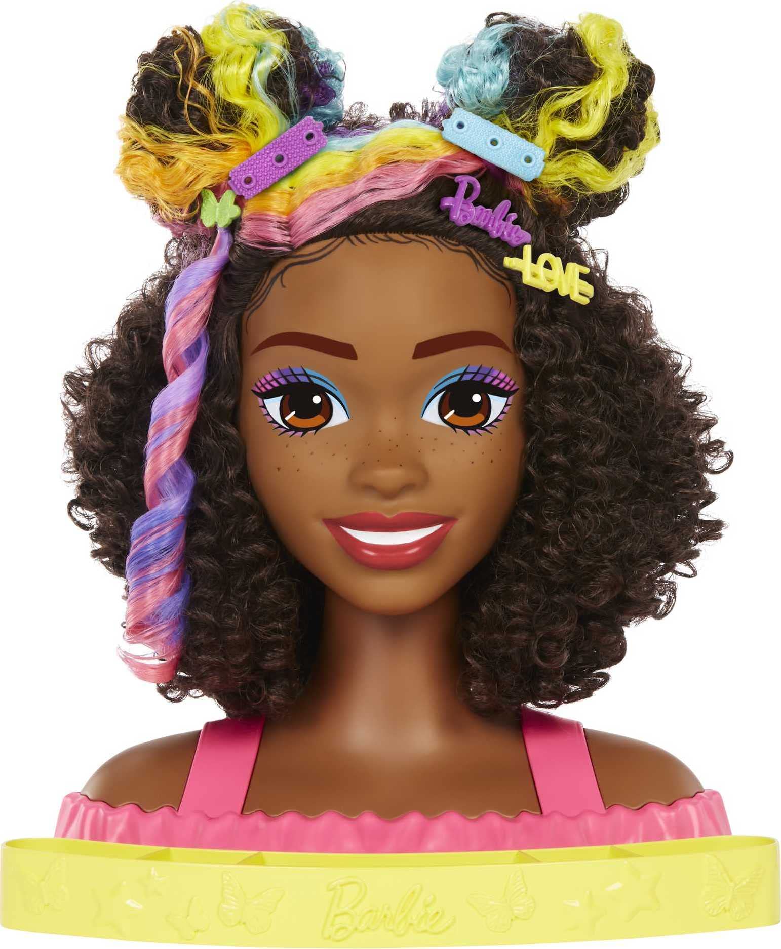 Foto 2 pulgar | Cabeza De Muñeca Barbie Totally Hair Con Más De 20 Accesorios - Venta Internacional.