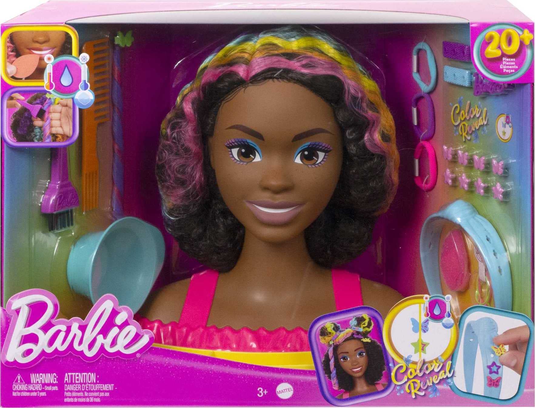 Foto 8 pulgar | Cabeza De Muñeca Barbie Totally Hair Con Más De 20 Accesorios - Venta Internacional.