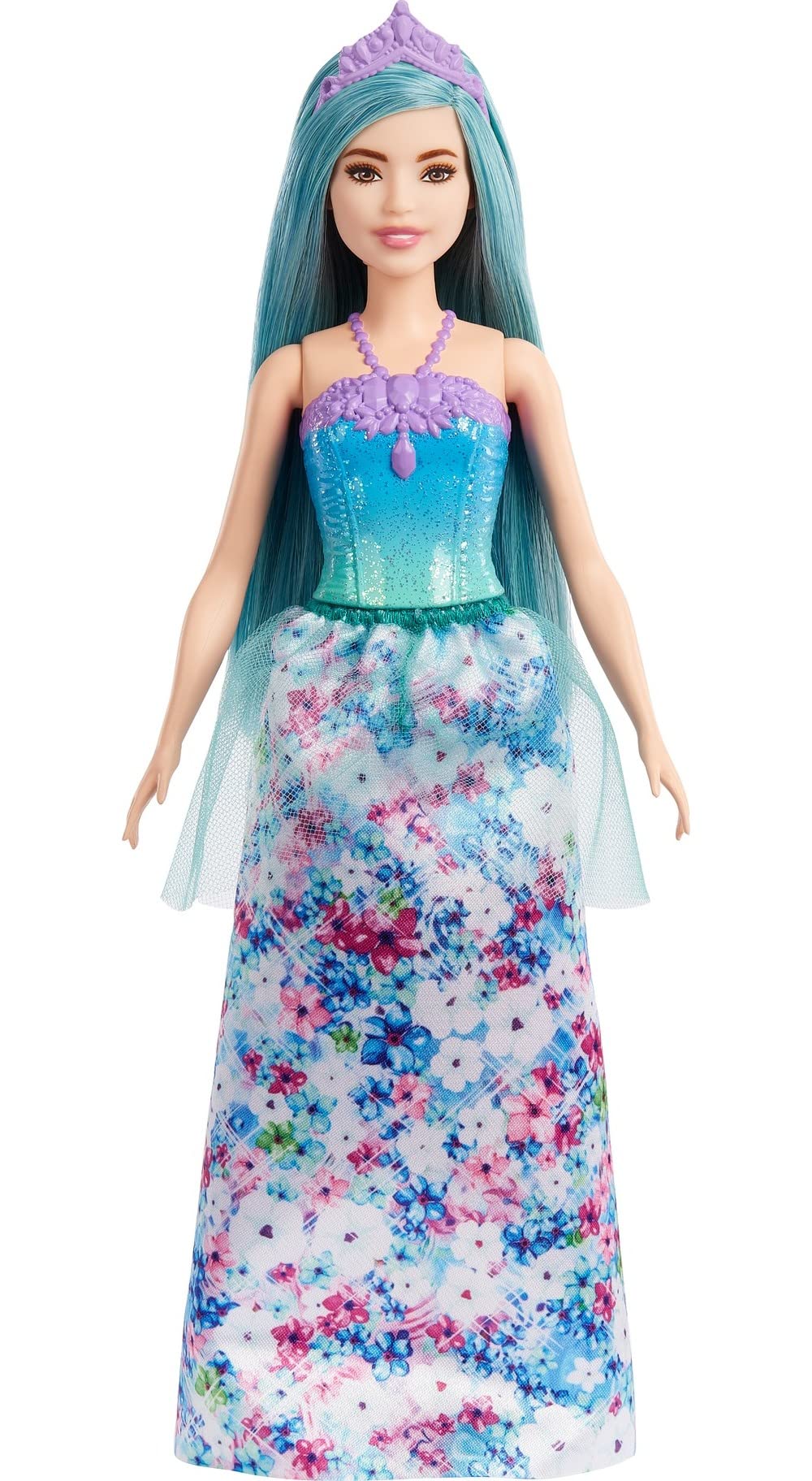 Muñeca De Moda Barbie Dreamtopia Royal Con Pelo Turquesa - Venta Internacional.